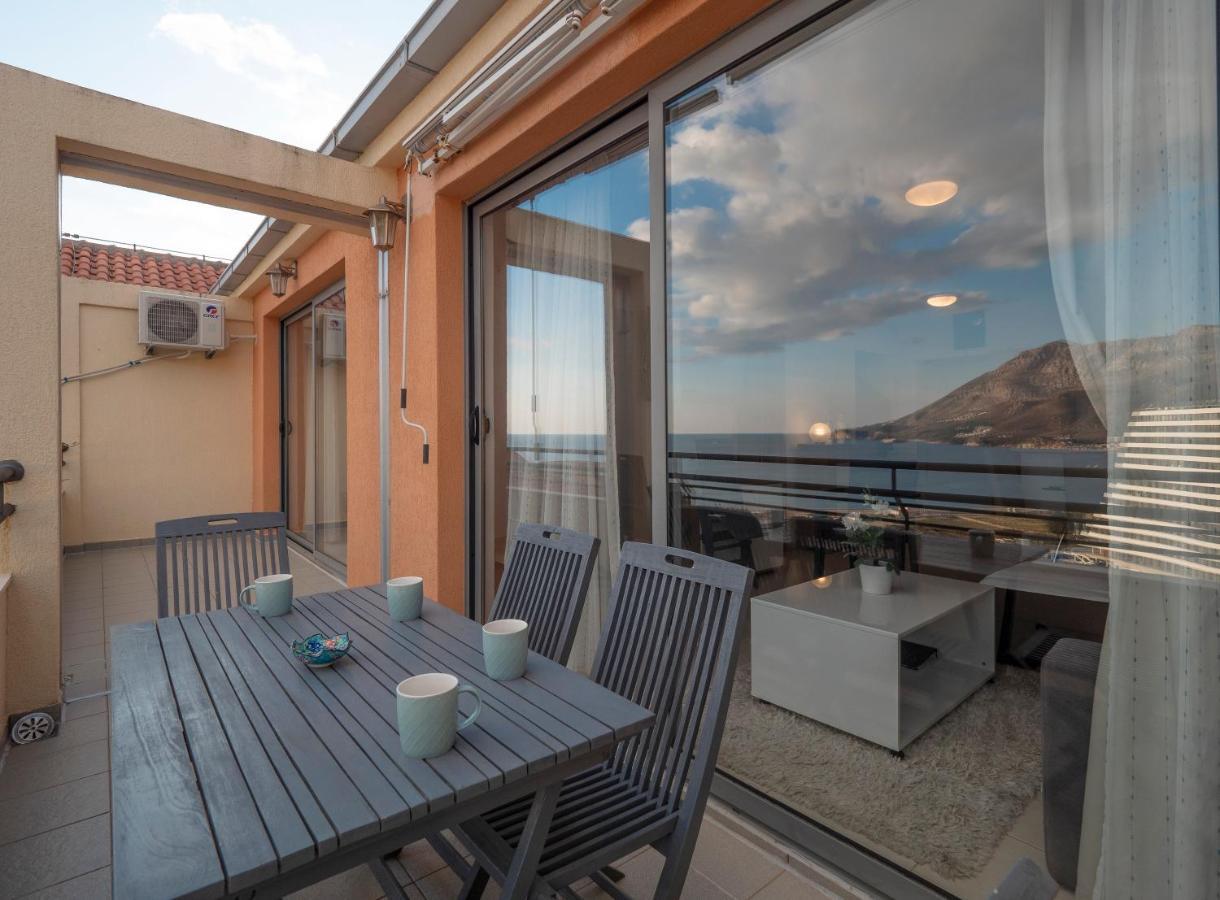 Sea View Two Bedroom Family Apartment With Pool - Sunset Ivanovici Becici  Exterior photo